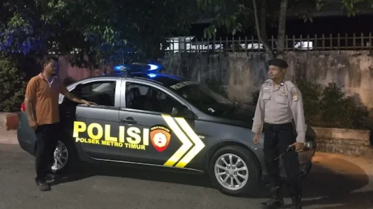 Polsek Metro Timur Intensifkan Patroli Presisi Dini Hari