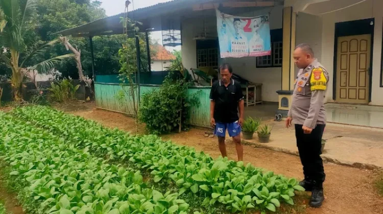 Polres Metro Gencarkan Program Ketahanan Pangan Masyarakat