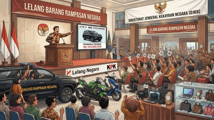 Manfaat Lelang Barang Rampasan Negara