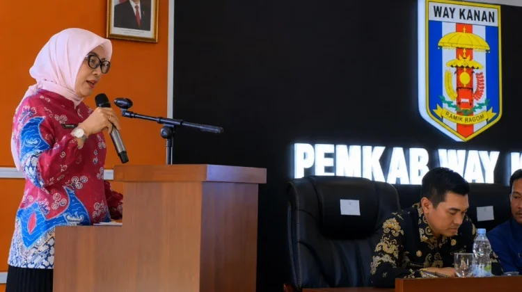 Bupati Way Kanan Minta Data Penerima Bantuan Pangan Diverifikasi