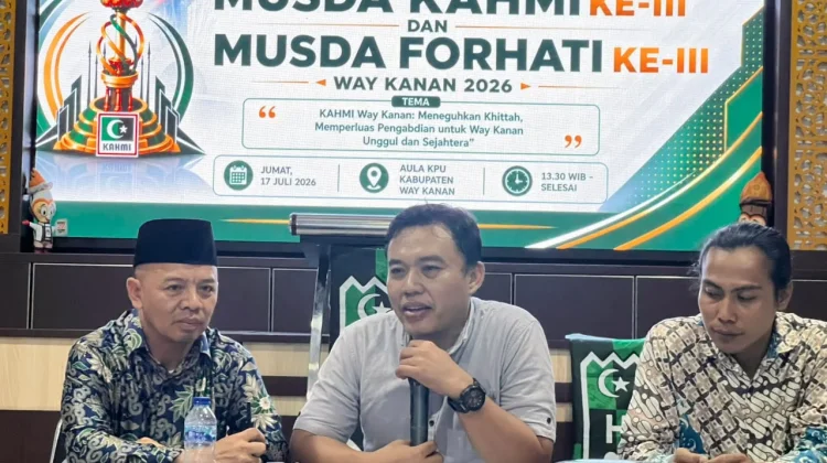 Taufiqul Mukarrom Terpilih Pimpin KAHMI Way Kanan, Fokus Ketahanan Pangan