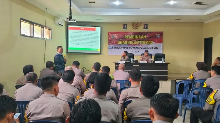 Bhabinkamtibmas Way Kanan Didorong Adaptif dan Inovatif