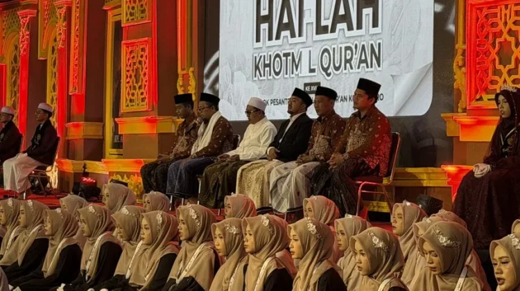 Kemenag Metro Hadiri Haflah Ponpes Roudlatul Qur'an