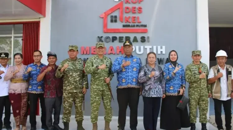 Pangdam XXI Cek Kesiapan Operasional KDKMP Lampung