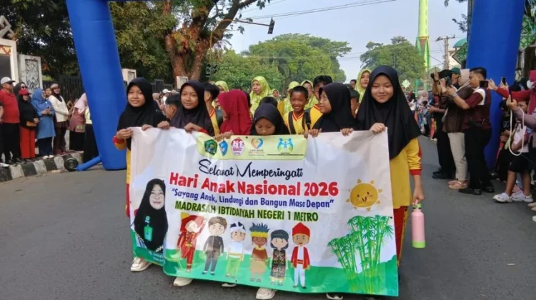 Kemenag Metro Dukung Peringatan Hari Anak Nasional