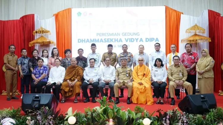 Kemenag Metro Resmikan Gedung Dhammasekha Vidya Dipa