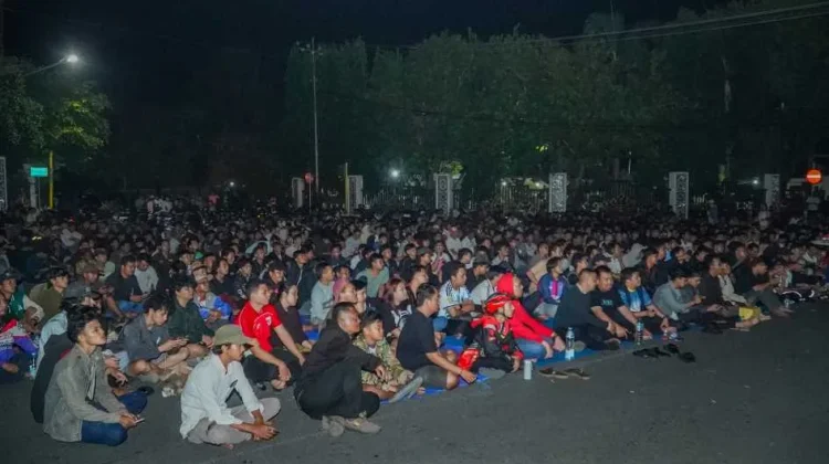 Pemkot Metro Gelar Nobar Akbar Piala Dunia