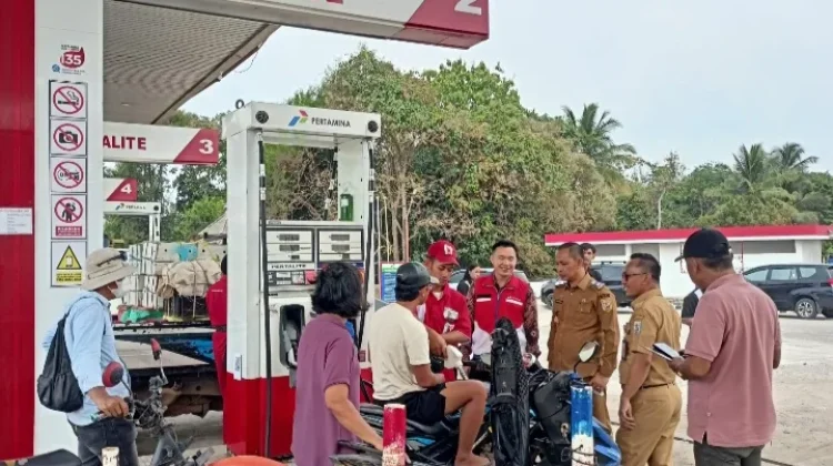 Pemkab Way Kanan Sidak SPBU Awasi Penyaluran BBM Bersubsidi