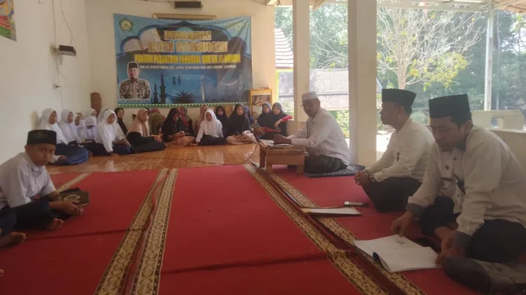 Kemenag Way Kanan Dukung CKG bagi Santri Pesantren