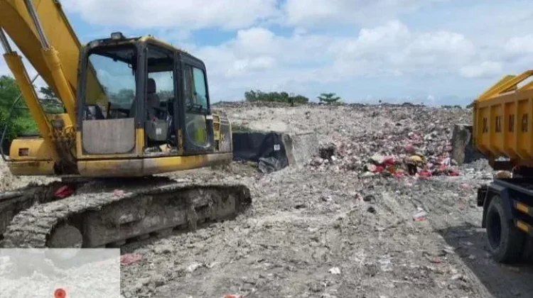 TPA Blambangan Umpu Way Kanan Terapkan Controlled Landfill