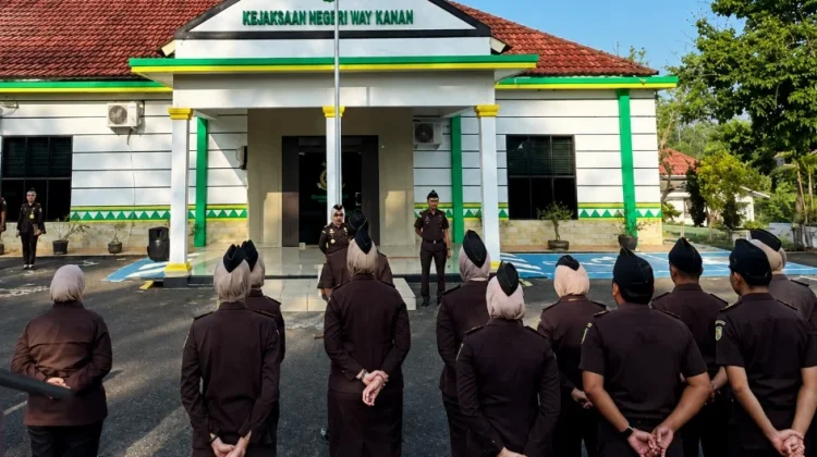 Kejari Way Kanan Perkuat Disiplin dan Pelayanan Publik
