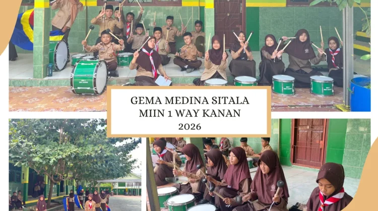 MIN 1 Way Kanan Mulai Latihan Drumband Perdana