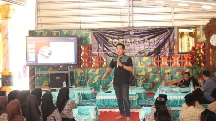 KPU Way Kanan Gelar Sosialisasi Pendidikan Pemilih Berkelanjutan