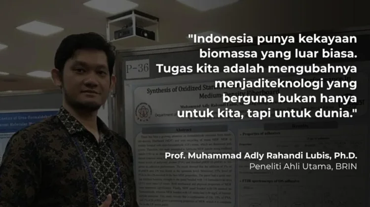 Peneliti BRIN Hasilkan Puluhan Paten Teknologi Perekat Hijau