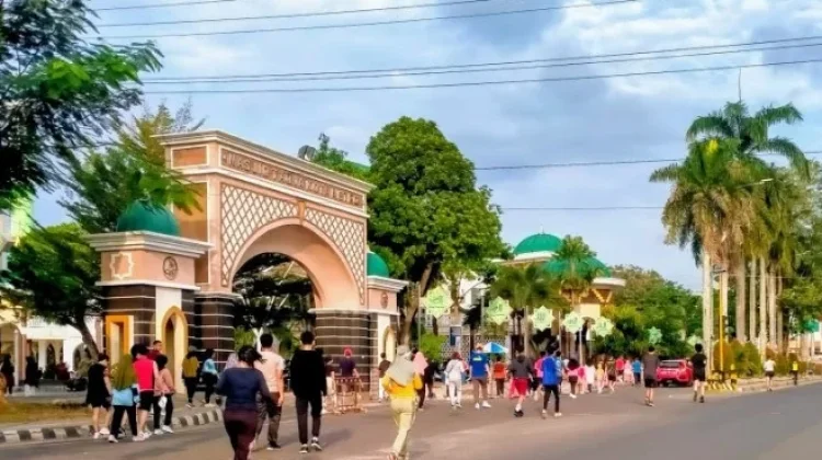 Antusiasme Warga Metro Berolahraga Akhir Pekan