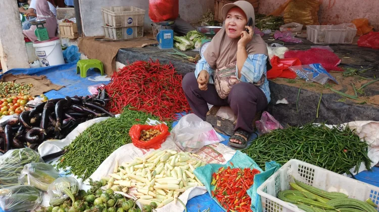 Pasar Tradisional Tetap Andalan Warga Memenuhi Kebutuhan Sayur Mayur