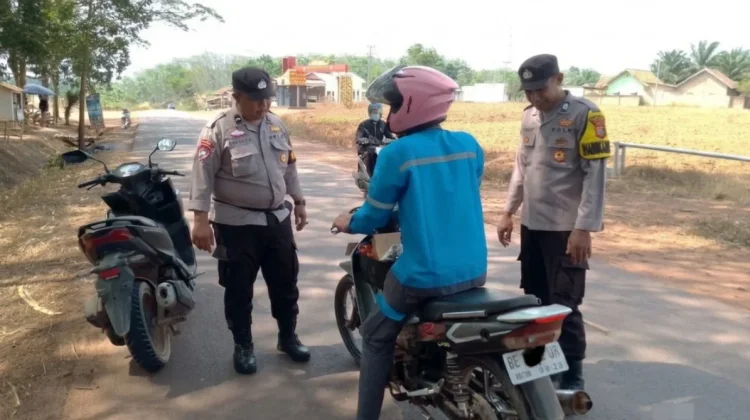 Polsek Negara Batin Intensifkan Patroli Cegah Kejahatan 3C