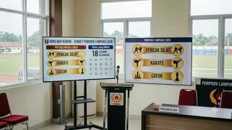 Persiapan Porprov 2026, Way Kanan Petakan Cabor Potensial
