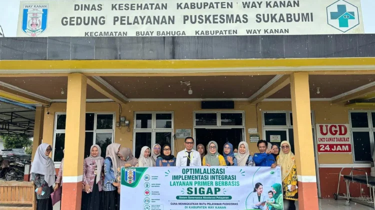 Capaian CKG Way Kanan Capai 29,38 Persen hingga Juli 2026