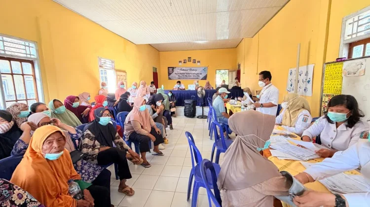 Puskesmas Baradatu Gelar Skrining TBC dan CKG di Mekar Asri