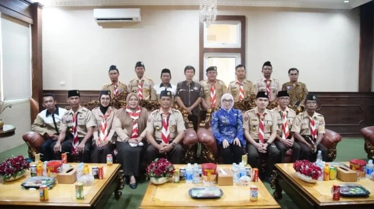 Kontingen Pramuka Way Kanan Siap Berlaga di Jamnas XII 2026