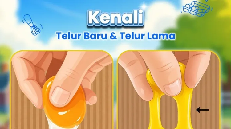 Kenali Telur Baru dan Telur Lama