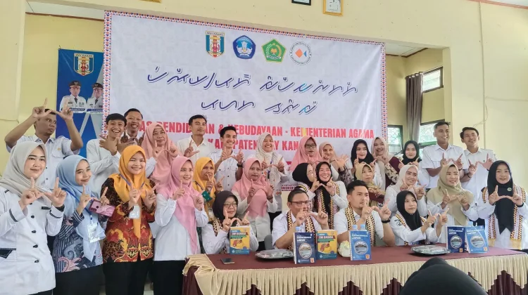 Guru MIN 3 Way Kanan Ikuti Pengimbasan Bahasa Lampung