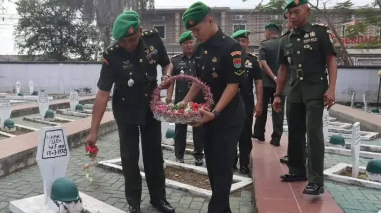 Kodim 0411/KM Ziarah HUT Kodam Radin Inten