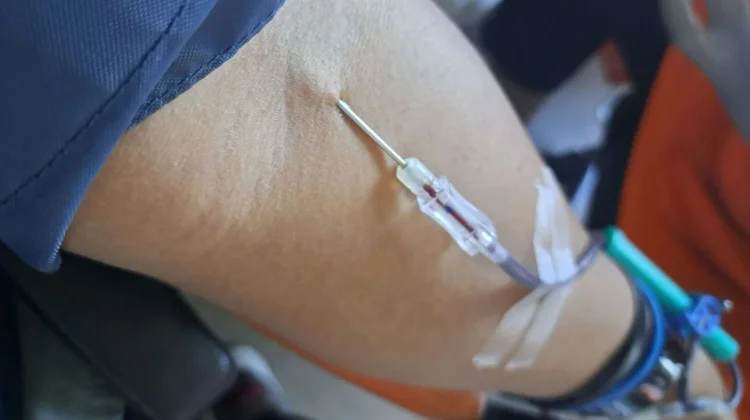 Kampung Bratayudha Pelopori Donor Darah Rutin di Way Kanan