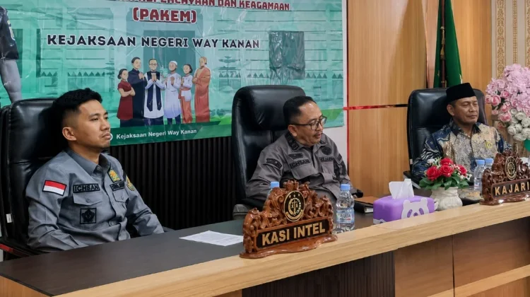 Kejari Way Kanan Gelar Dialog Pengawasan Aliran Kepercayaan dan Keagamaan
