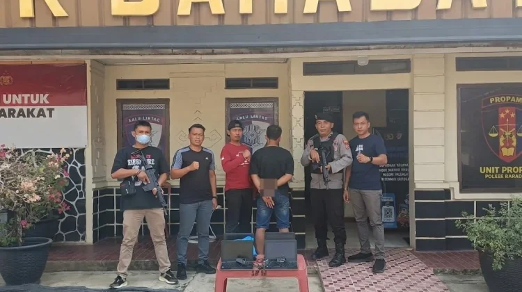 Polisi Tangkap Pencuri Chromebook di SDN 01 Cugah
