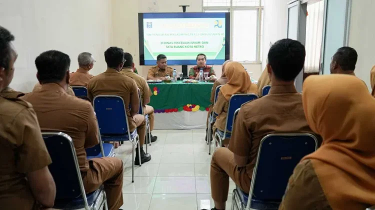 Dinas PUTR Metro Dinilai Langsung oleh Ombudsman
