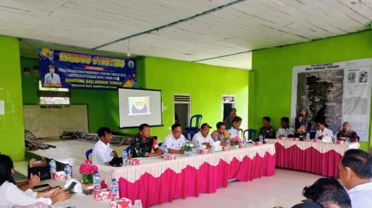 Rembuk Stunting 2026, Kampung Bali Sadar Tengah Susun Program