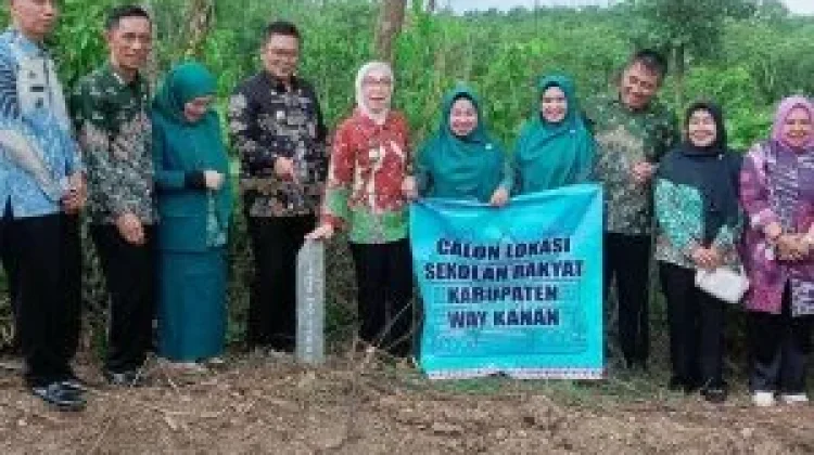 Akses Jalan Sekolah Rakyat di Way Kanan Segera Dibangun Melalui TMMD 2026