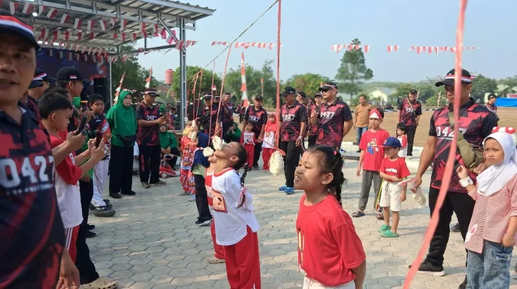 Meriahkan HUT ke-81 RI, Kodim Way Kanan Gelar Lomba Tradisional Bersama Keluarga