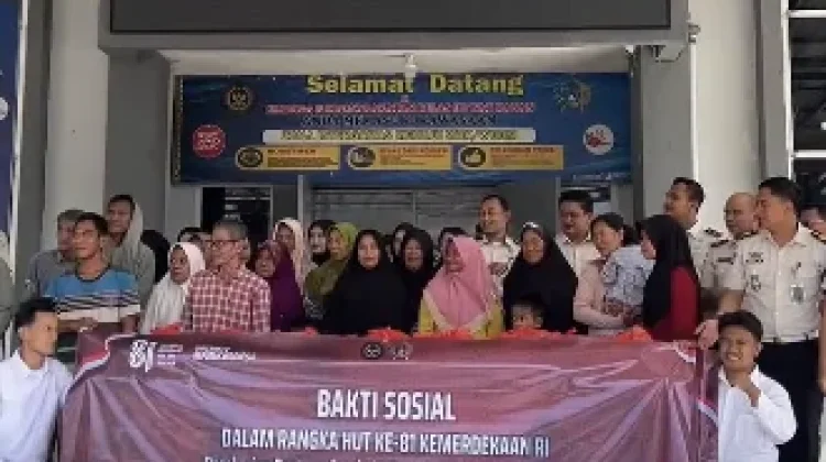 Lapas Way Kanan Gelar Bakti Sosial untuk Masyarakat Sekitar
