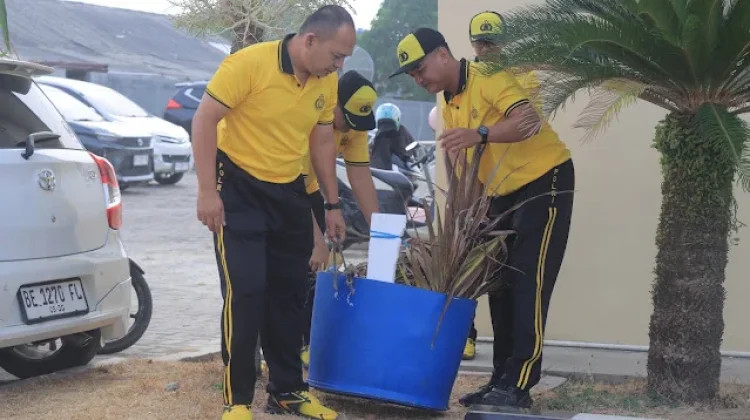 Personel Polres Metro Gelar Kurve Bersama