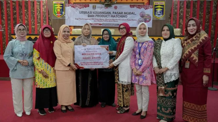Pemkot Metro Dorong Literasi Keuangan Perempuan