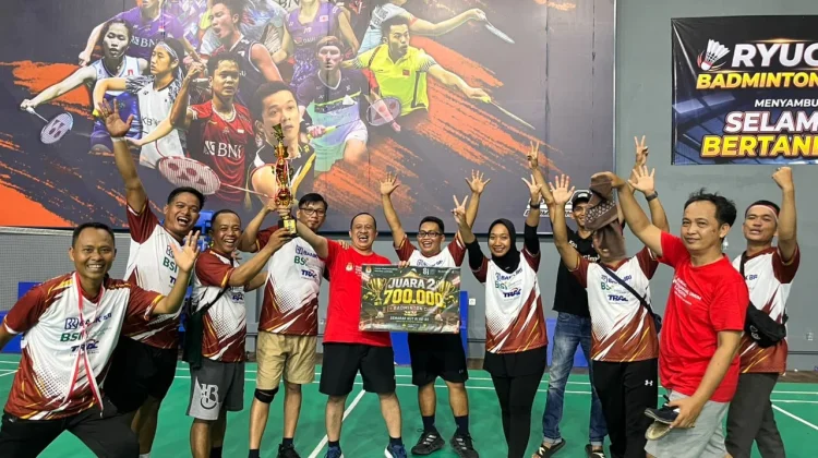 KPU Way Kanan Raih Juara II Badminton KPU Cup 2026