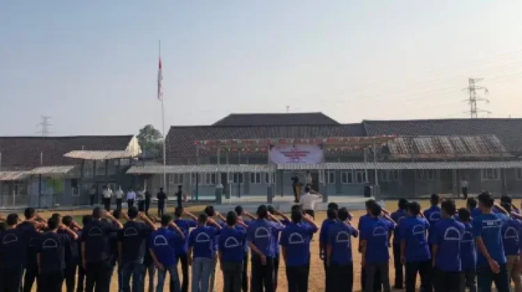 Lapas Way Kanan Gelar Upacara HUT Ke-81 Kemerdekaan RI