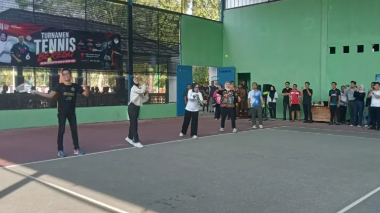 Turnamen Tenis di Way Kanan Jaring Atlet Porprov 2026