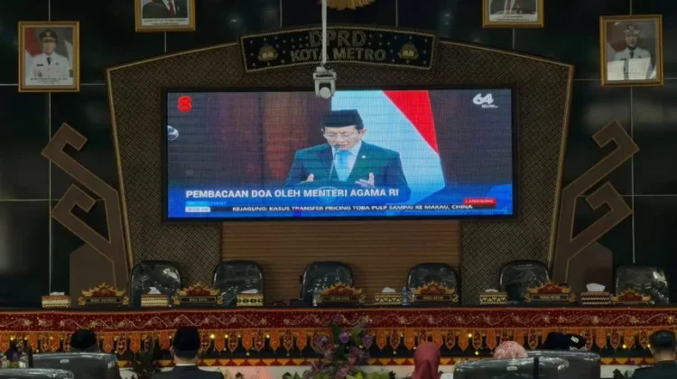 Kemenag Metro Hadiri Paripurna Pidato Kenegaraan