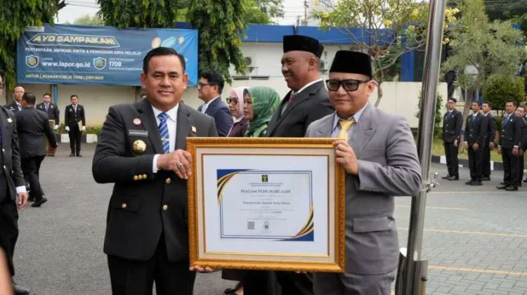 Pemkot Metro Raih Nilai Kategori AA