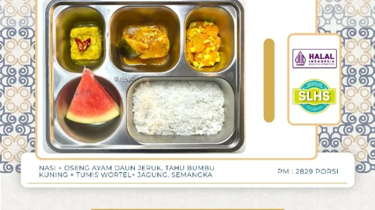 SPPG Way Tuba Terapkan Komposisi Gizi dalam Menu MBG