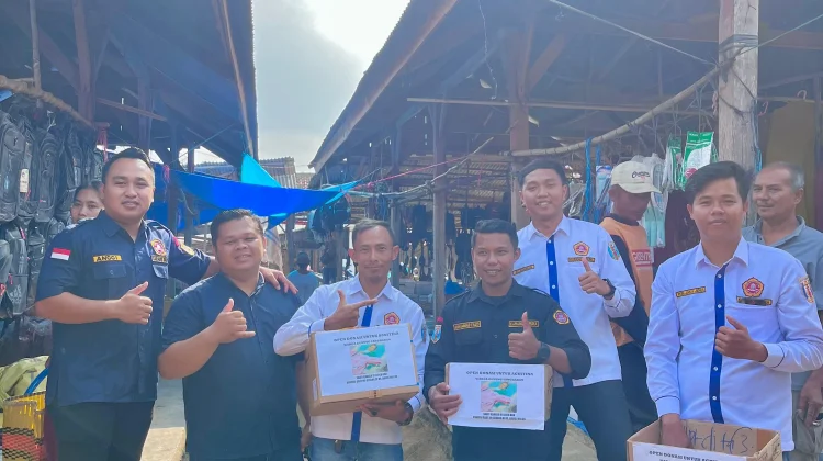 Karang Taruna Way Kanan Galang Donasi untuk Warga Penderita Kanker