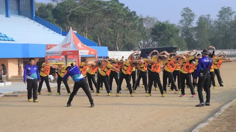 Tingkatkan Kesiapsiagaan, Polres Metro Gelar Kesamaptaan Jasmani