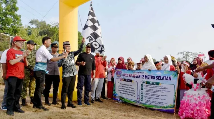 Jalan Sehat Bahagia HUT RI Semarakkan Metro Selatan