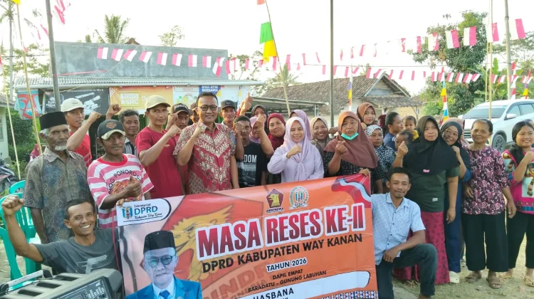 Anggota DPRD Way Kanan Serap Aspirasi Warga Lewat Reses