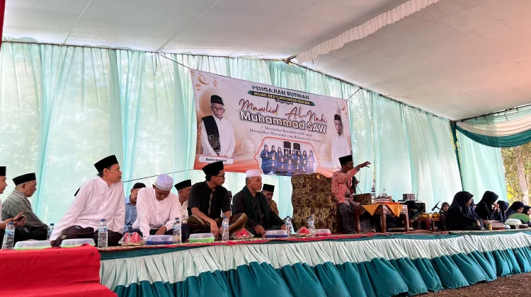 KUA Negeri Besar Ajak Warga Teladani Akhlak Rasulullah