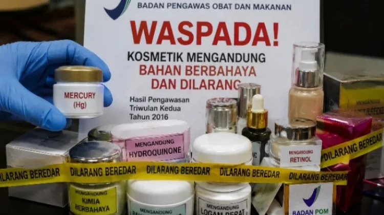 BPOM Temukan 14 Kosmetik Mengandung Bahan Berbahaya
